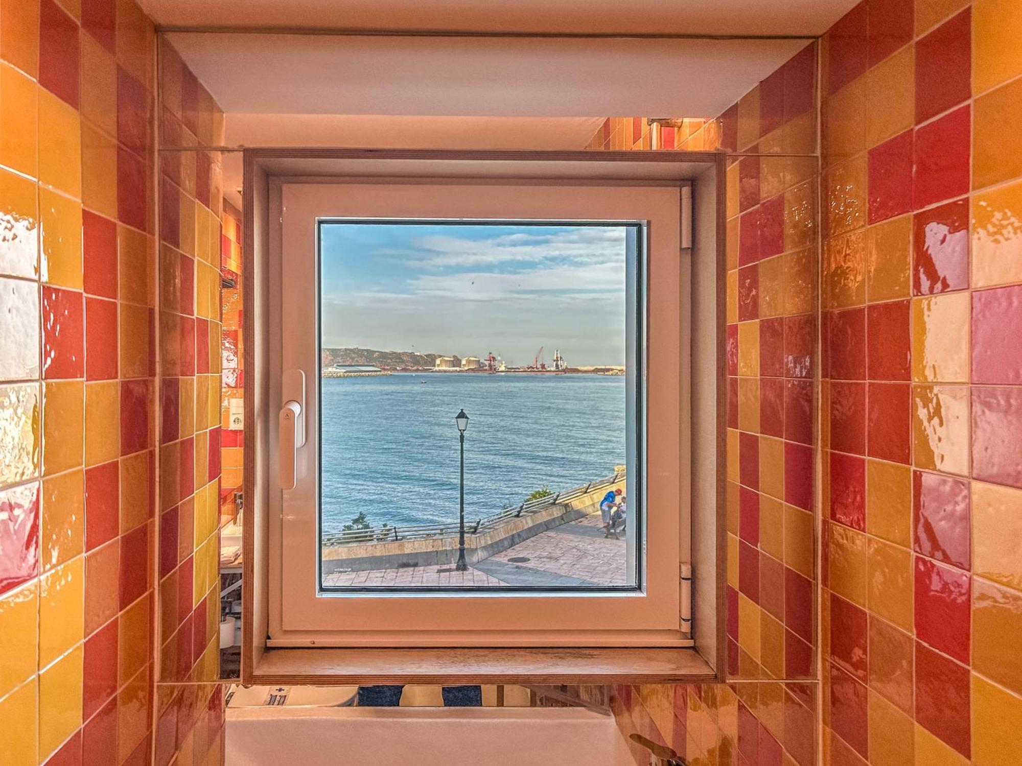 Apartamento El Espigon Gijón Exterior foto